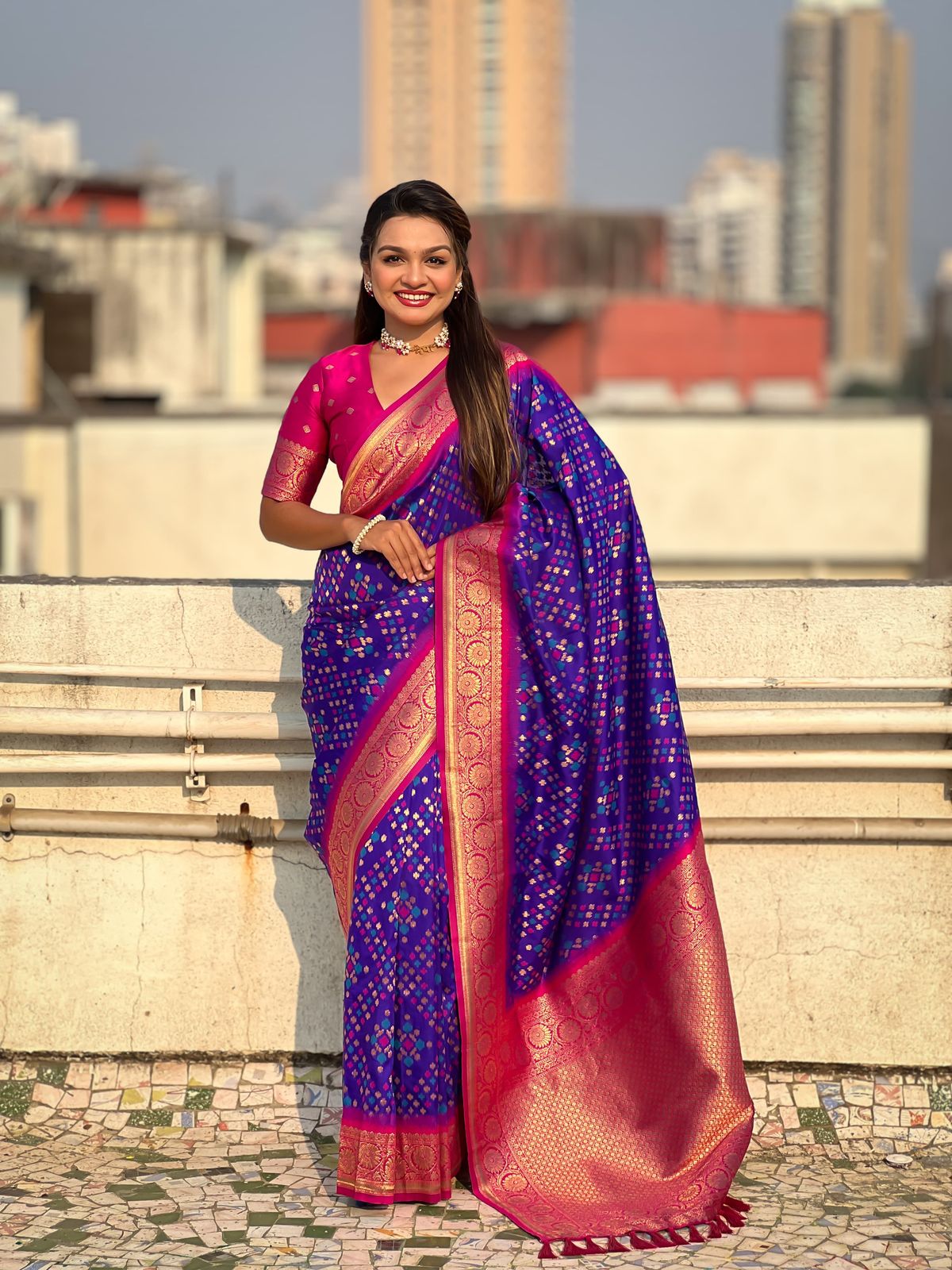 ZARI IKKAT PATOLA SAREES