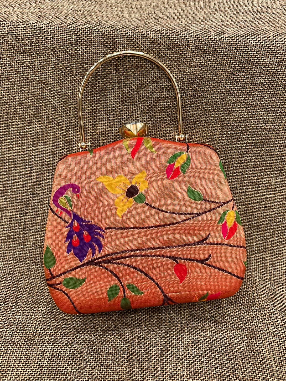 Premium Paithani Clutch