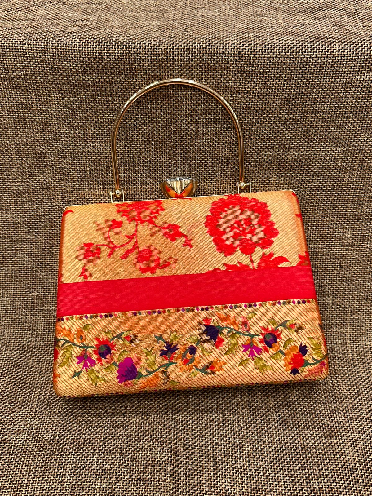 Premium Paithani Clutch