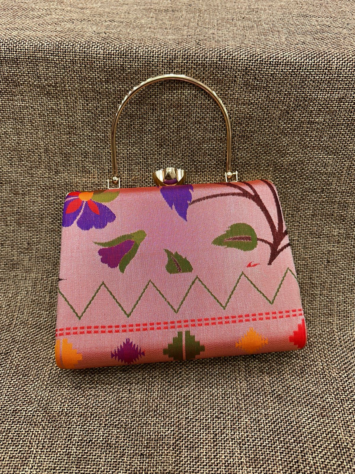 Premium Paithani Clutch