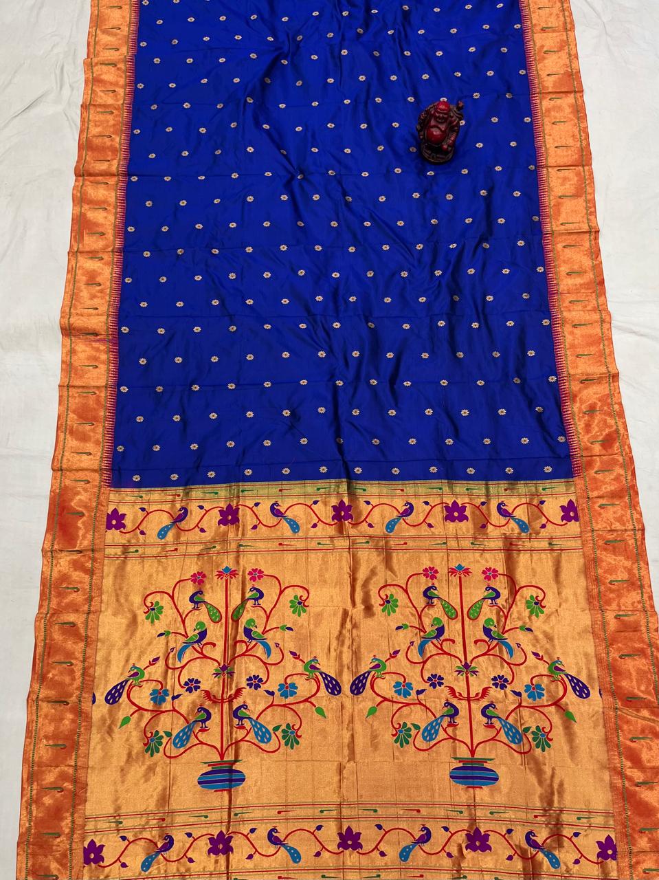 Muniya paithani Saree