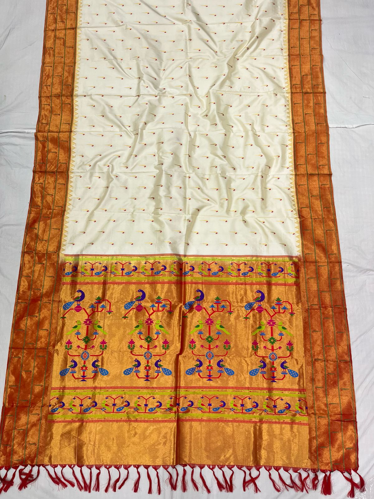 Muniya paithani Saree