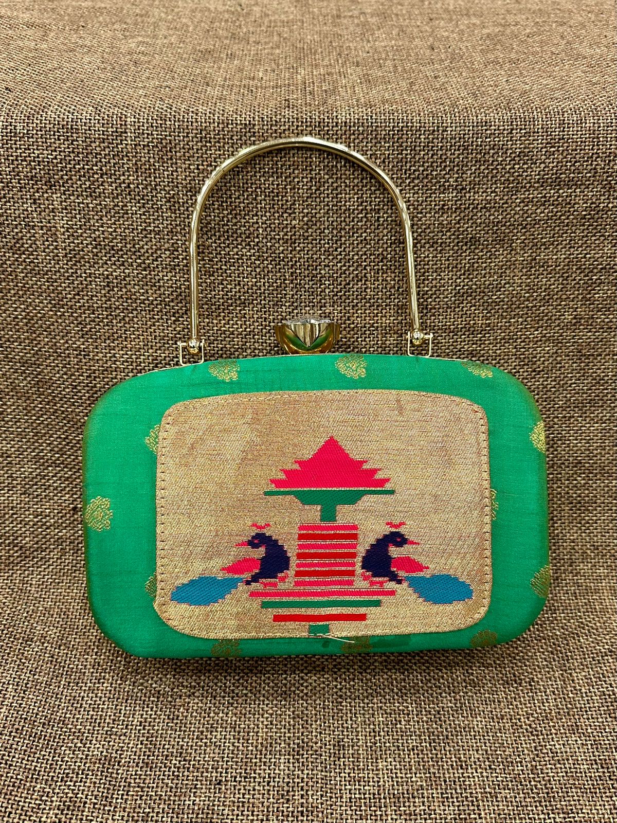 Paithani Clutch
