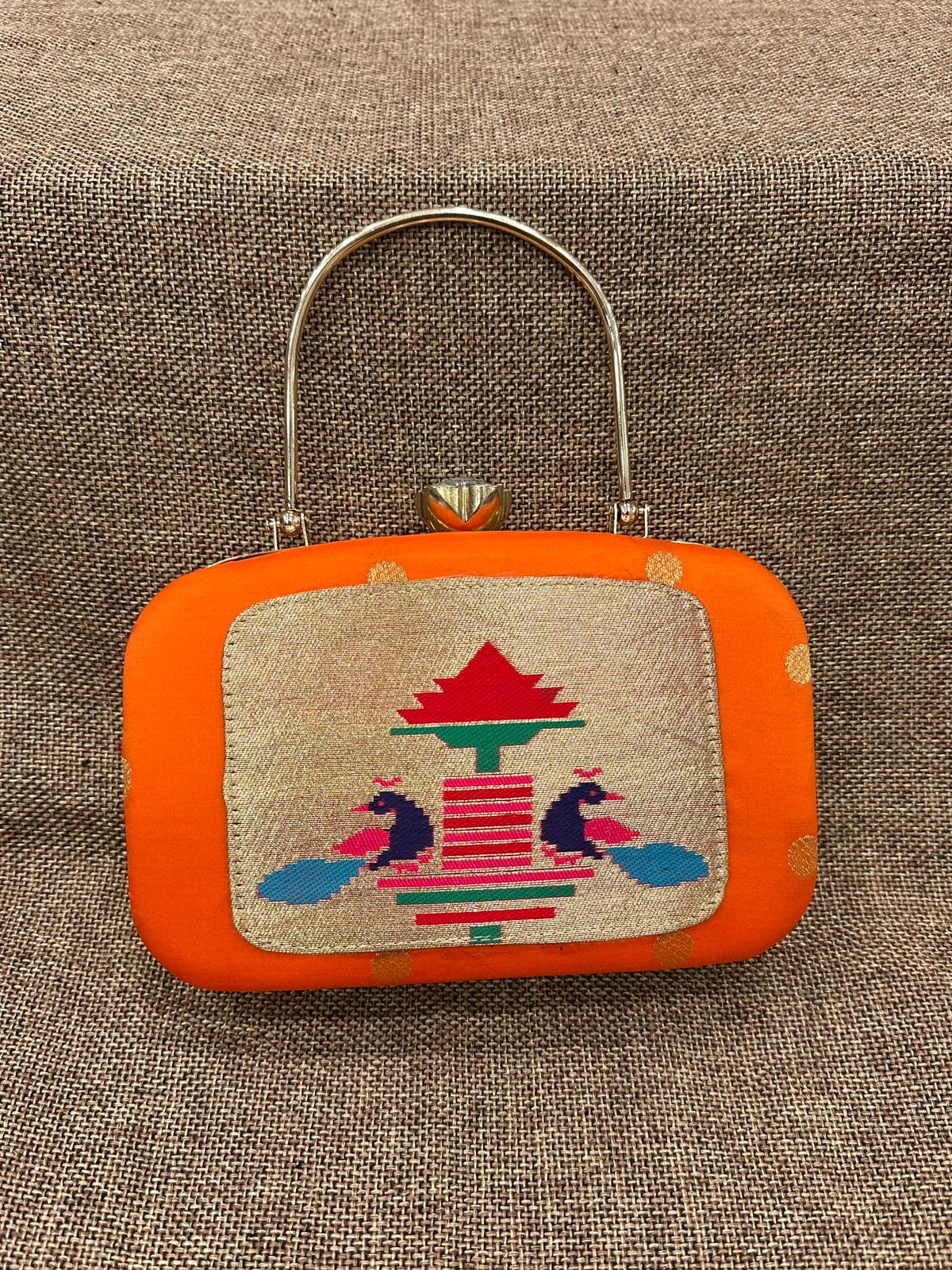 Paithani Clutch