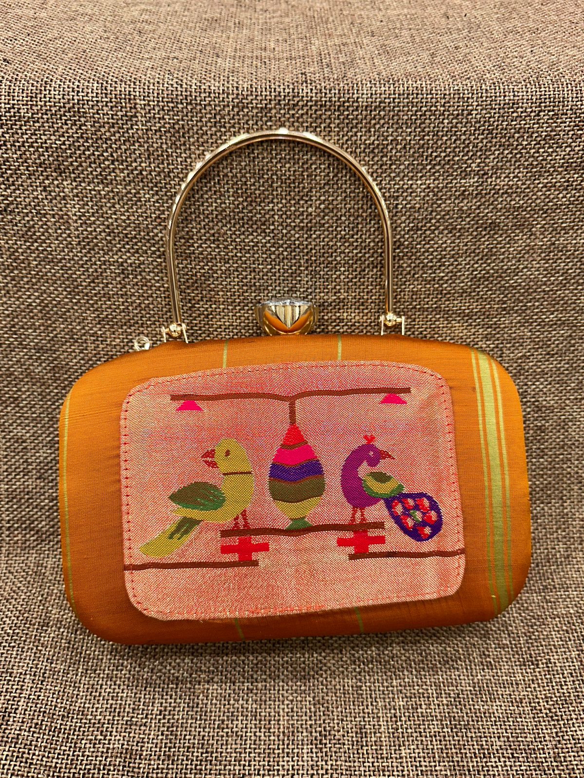 Paithani Clutch
