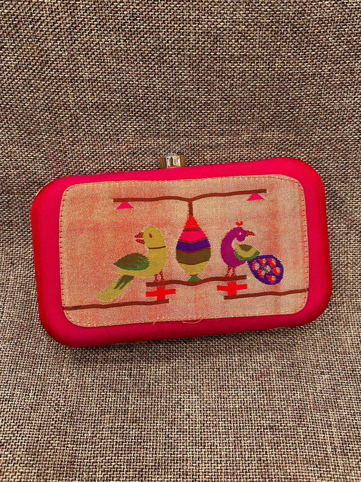 Paithani Clutch