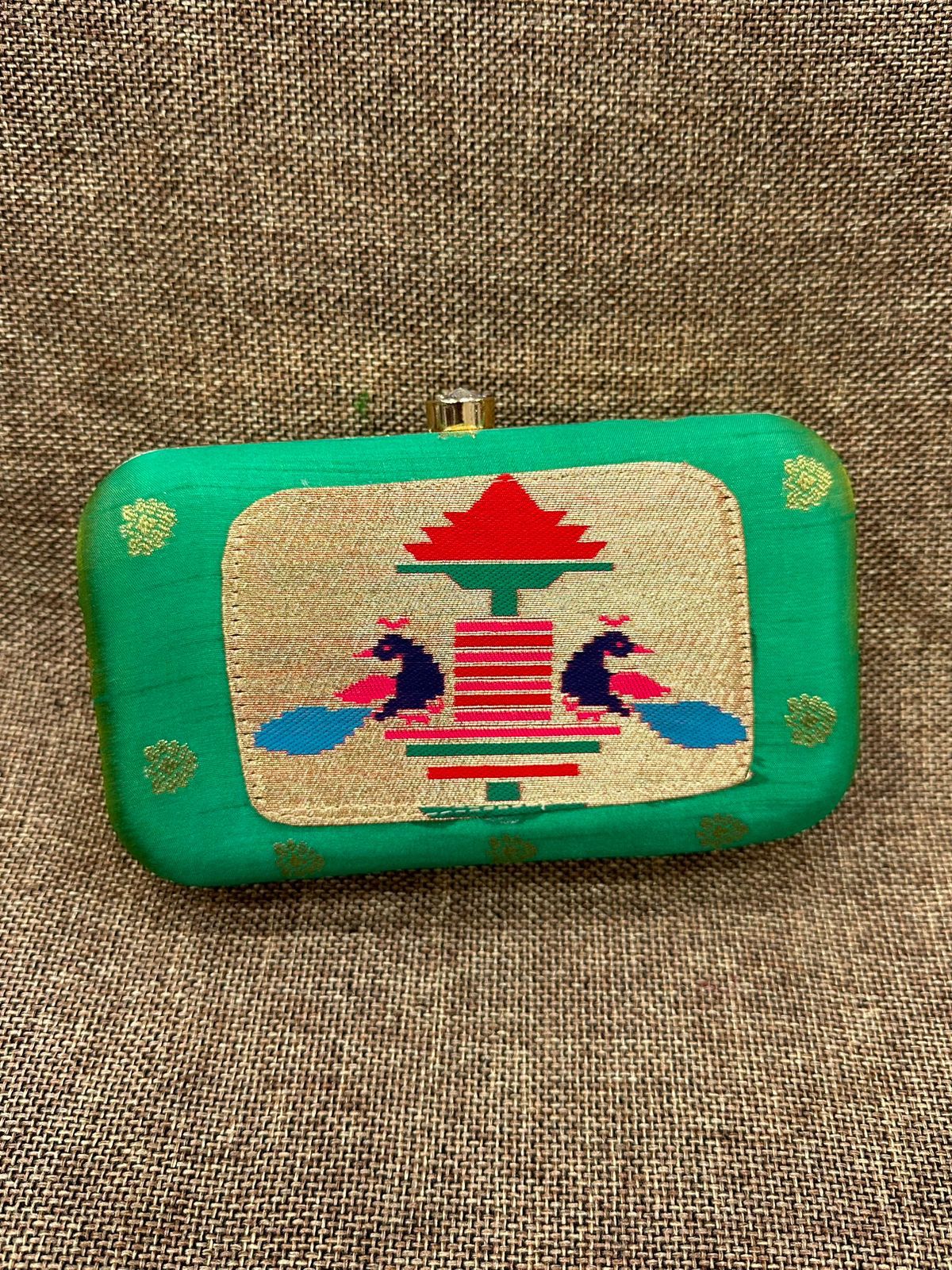 Paithani Clutch
