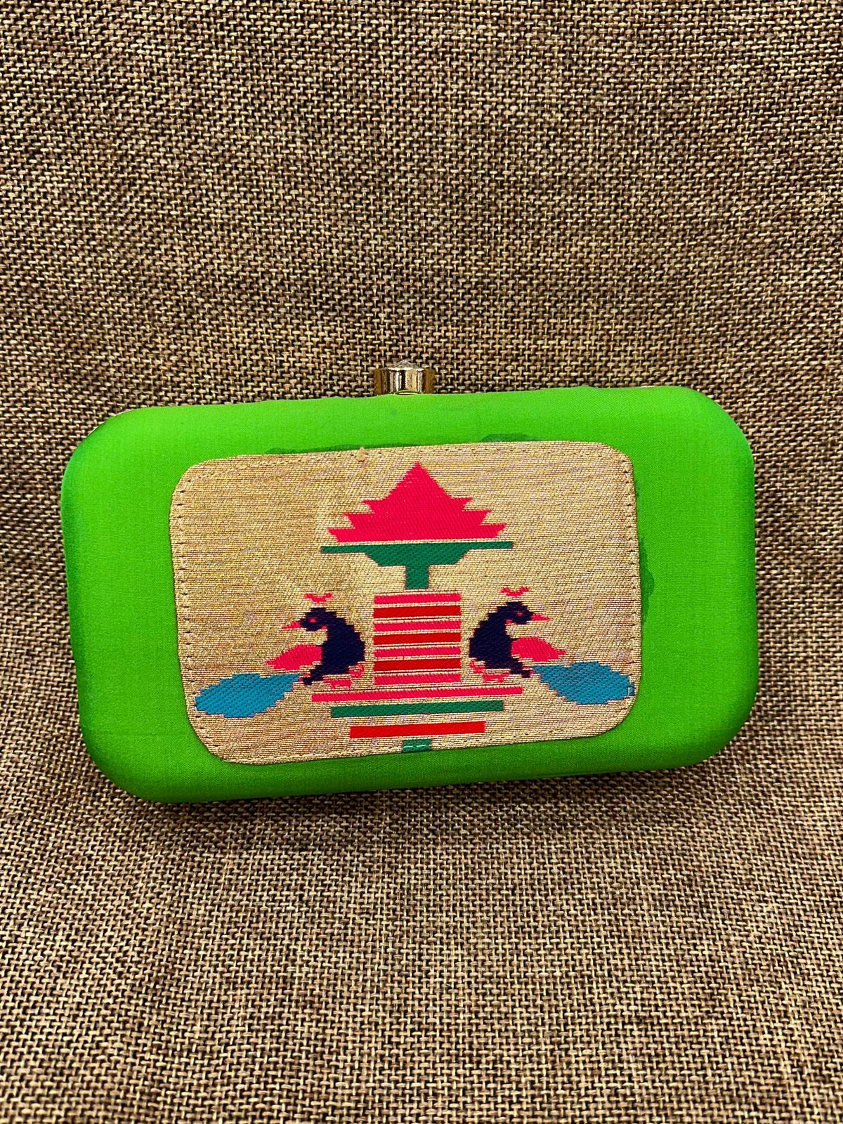 Paithani Clutch