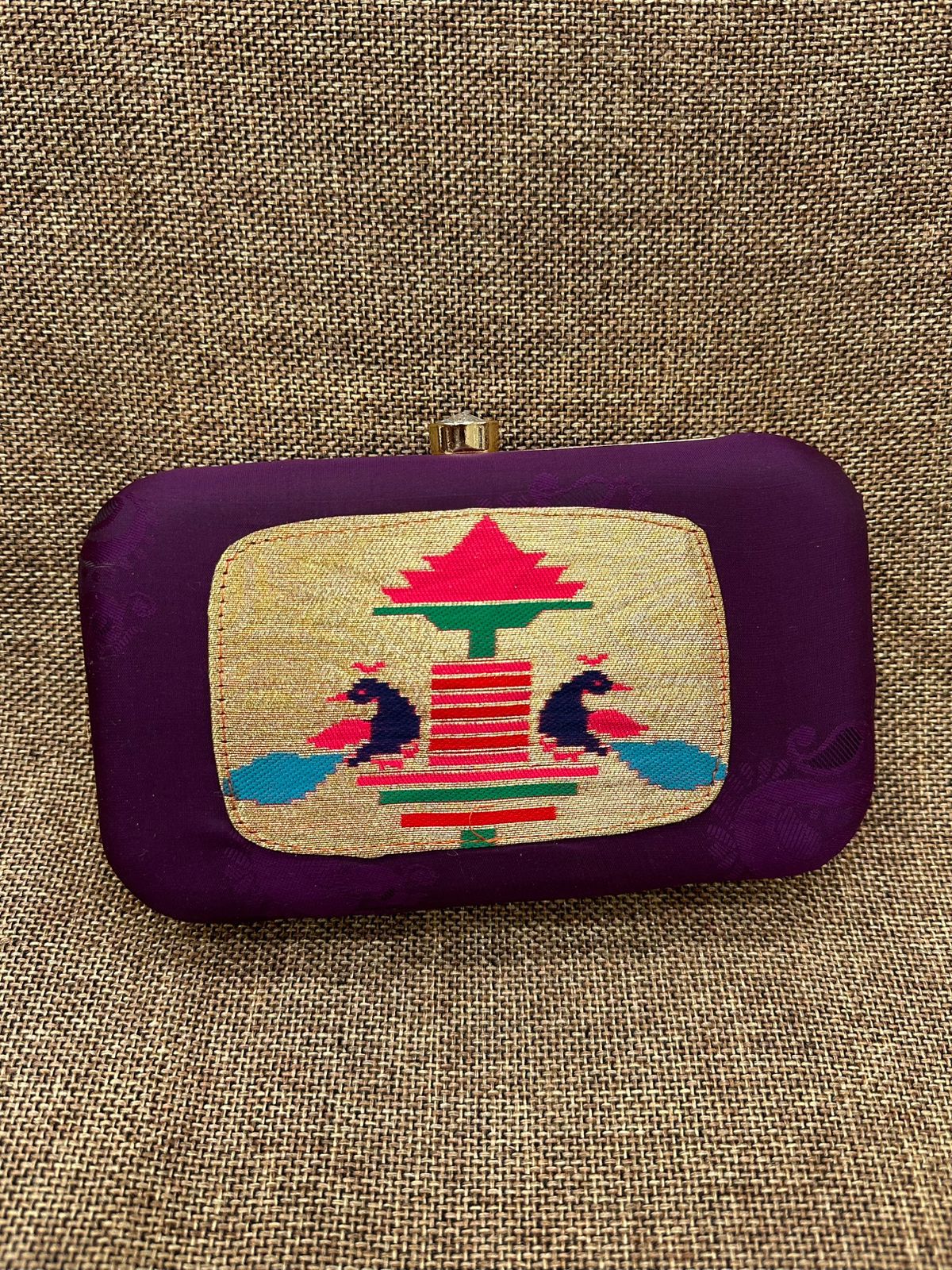Paithani Clutch