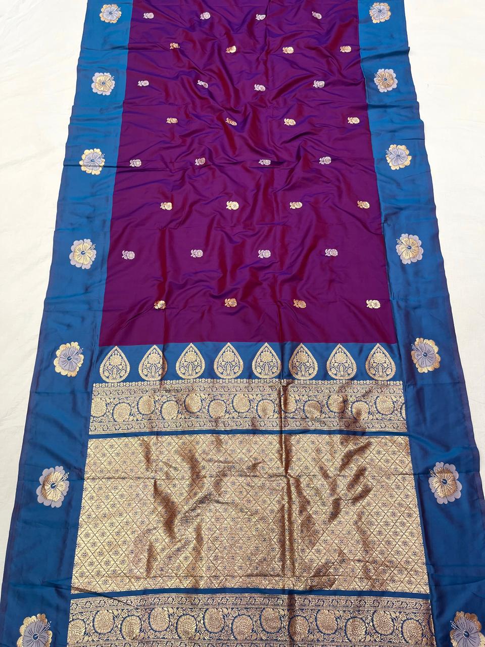 Flower Paithani Saree