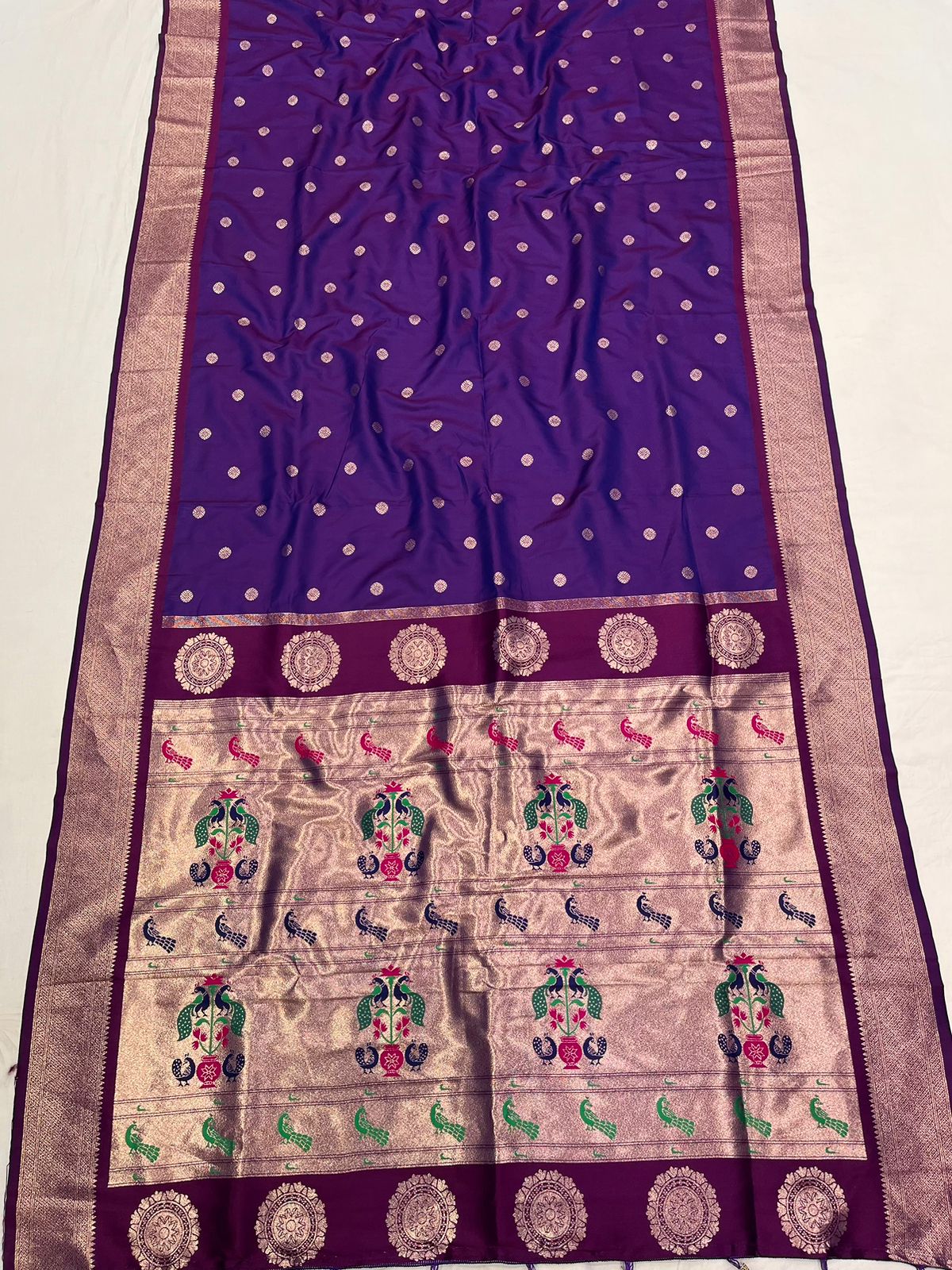 Anisha paithani Saree