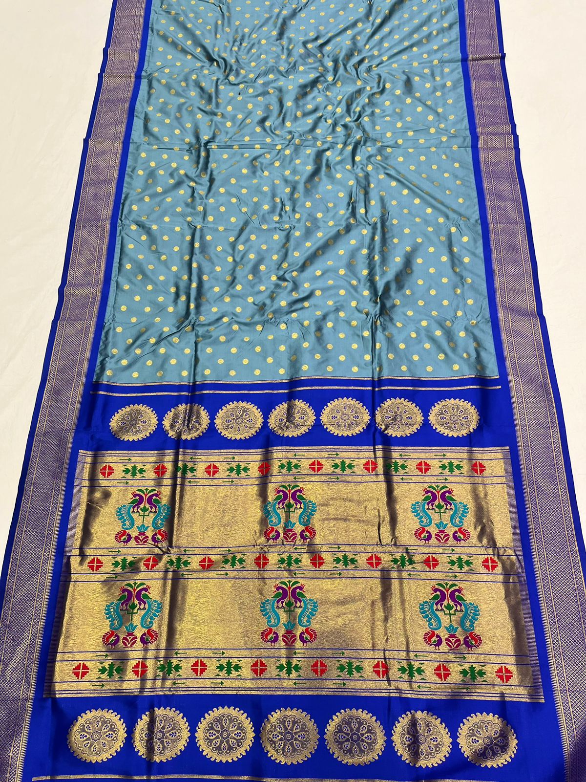 Maharani Paithani Saree Soft Silk