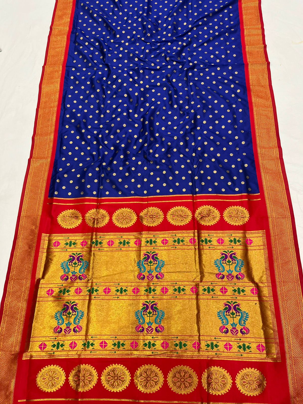 Maharani Paithani Saree Soft Silk