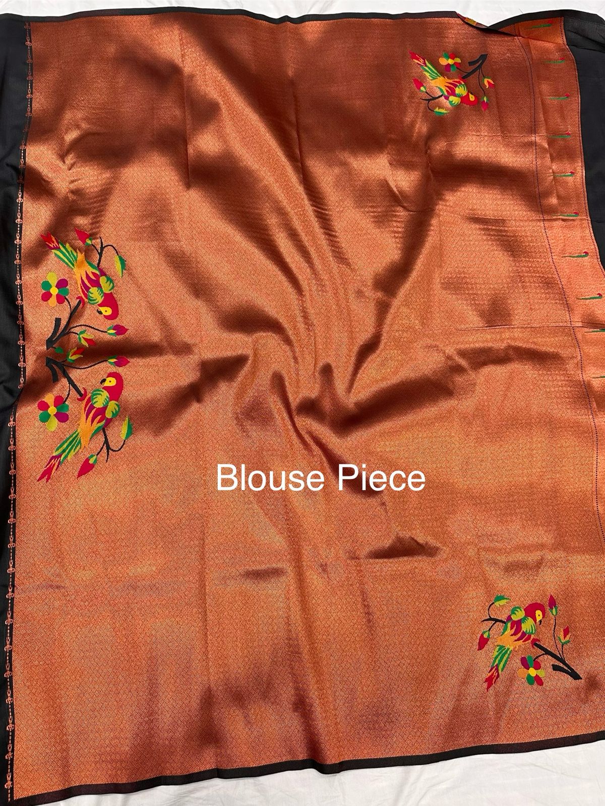 Lining Muniya Paithani Saree