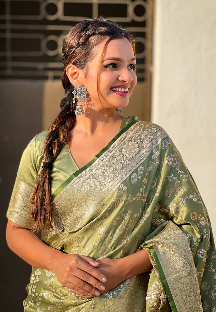 Banarasi Antique Silk Sarees