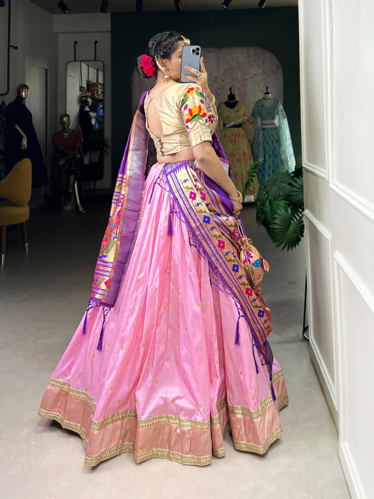 Paithani Lehanga Choli