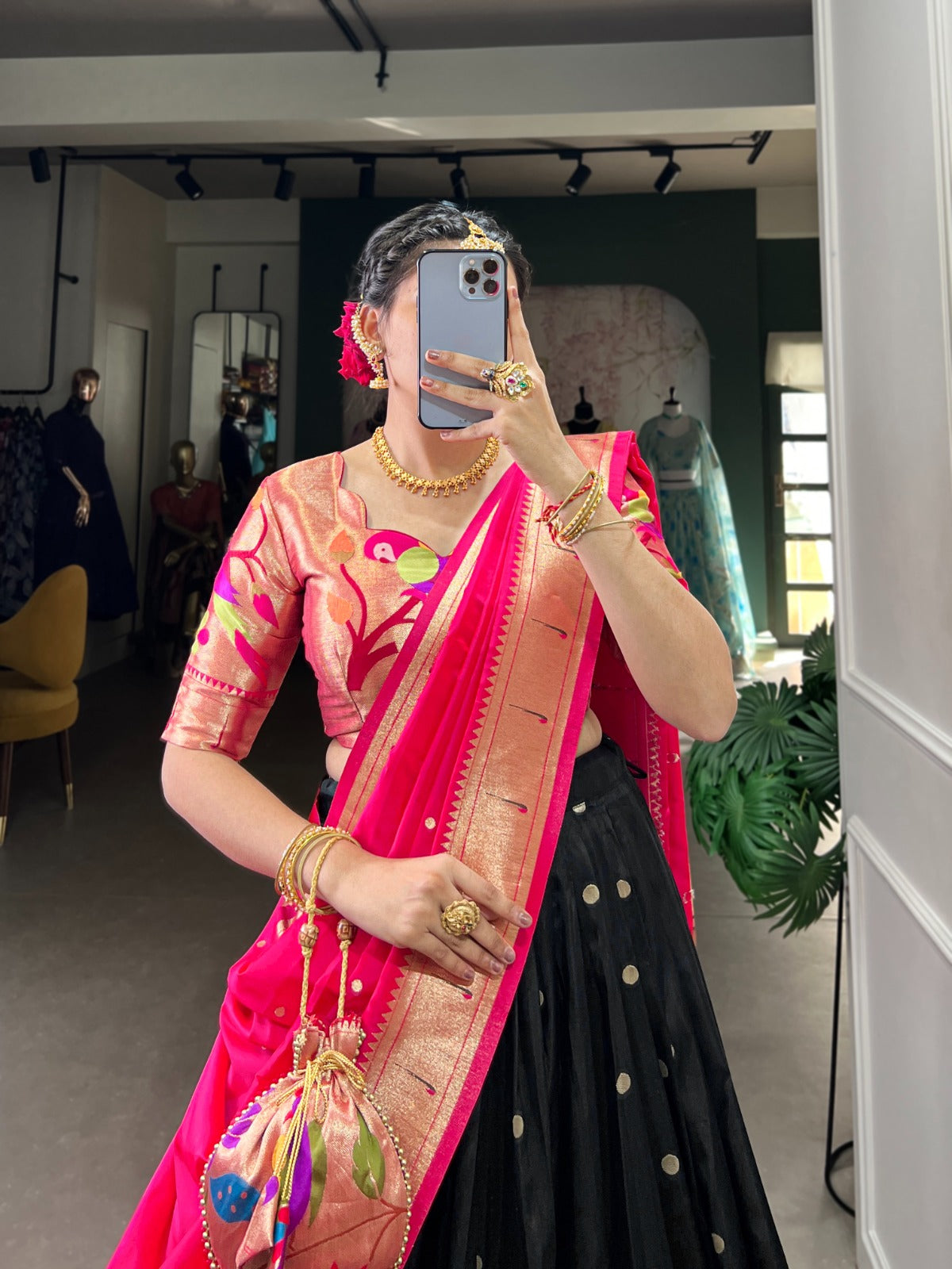 Paithani Lehanga Choli