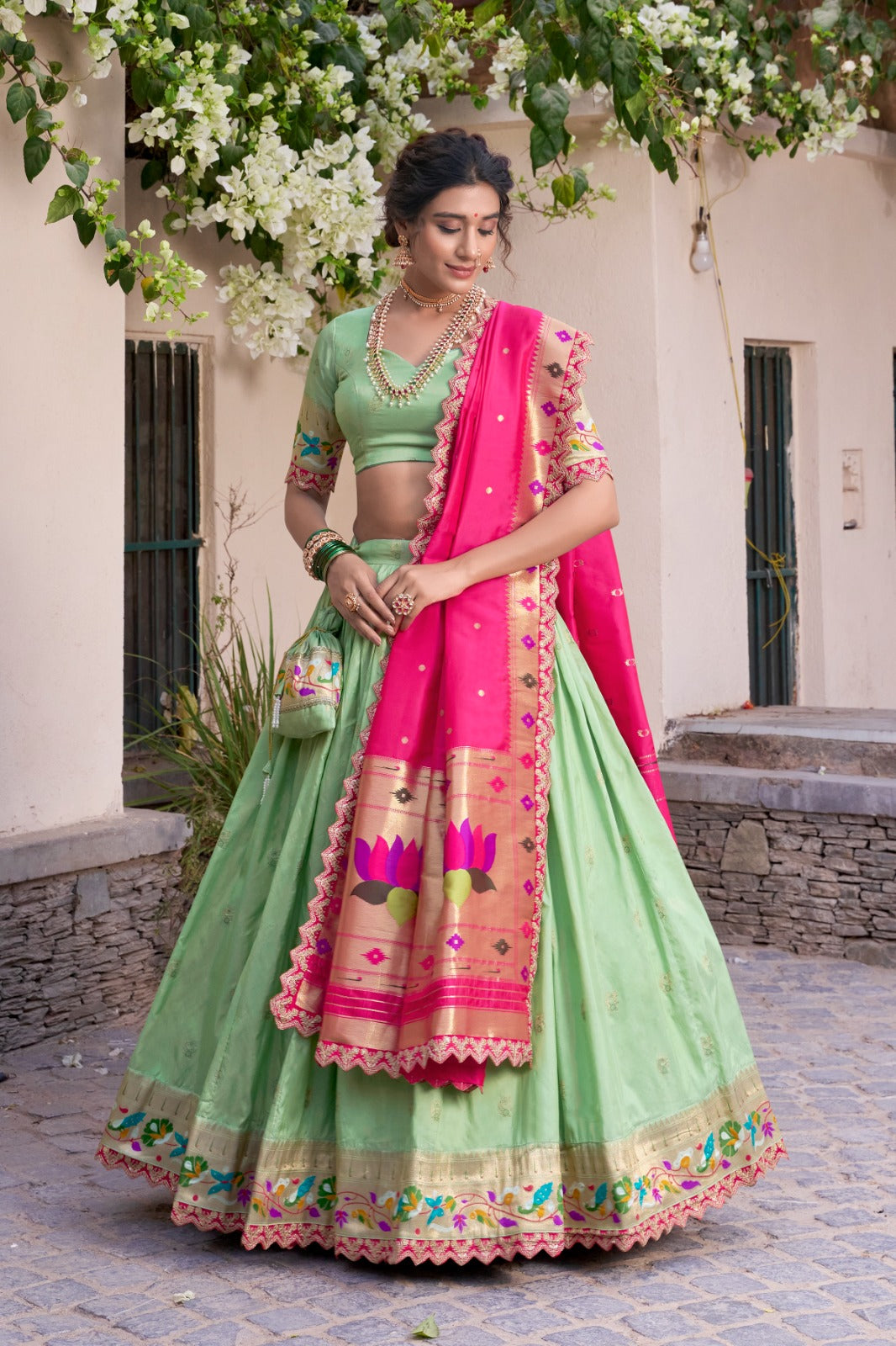 Paithani Lehanga Choli