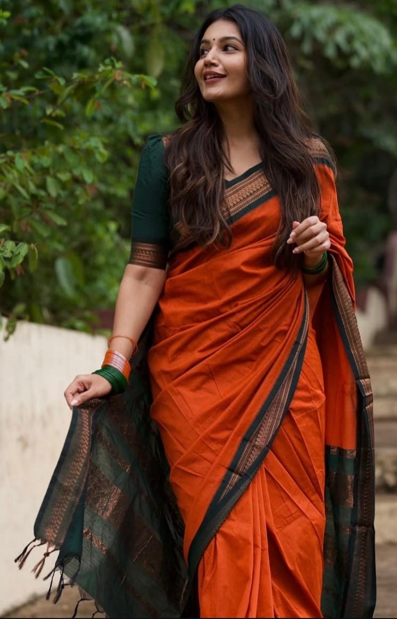 Kalyani Cotton Gadwal Saree