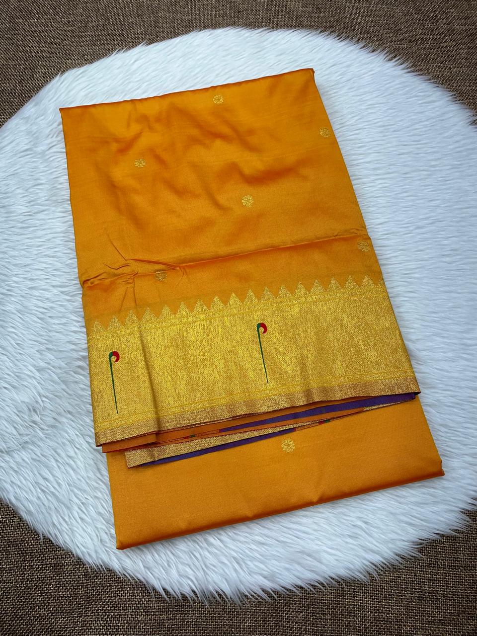Muniya Paithani Saree