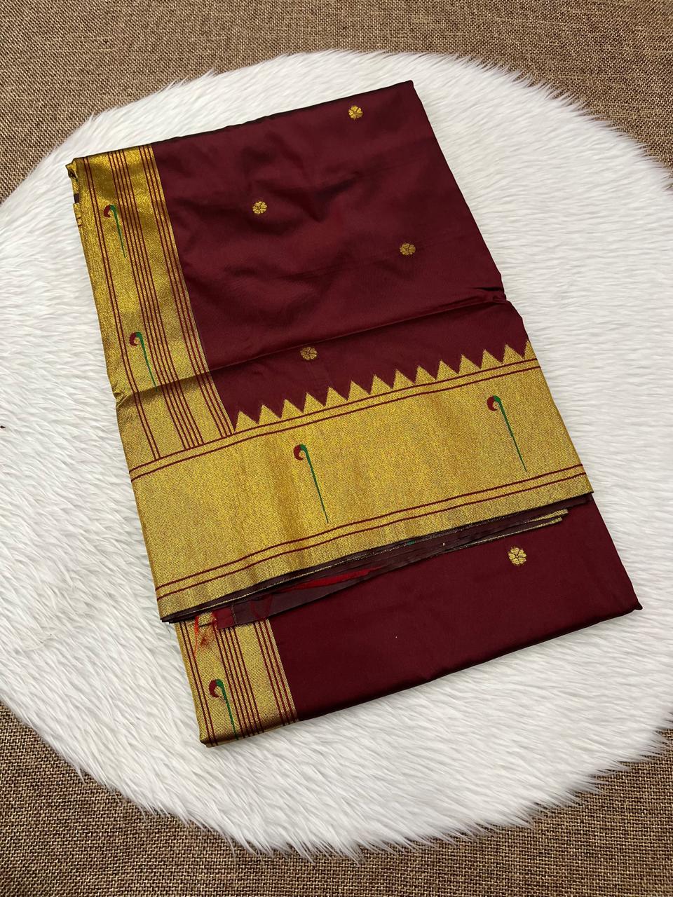 Muniya Paithani Saree