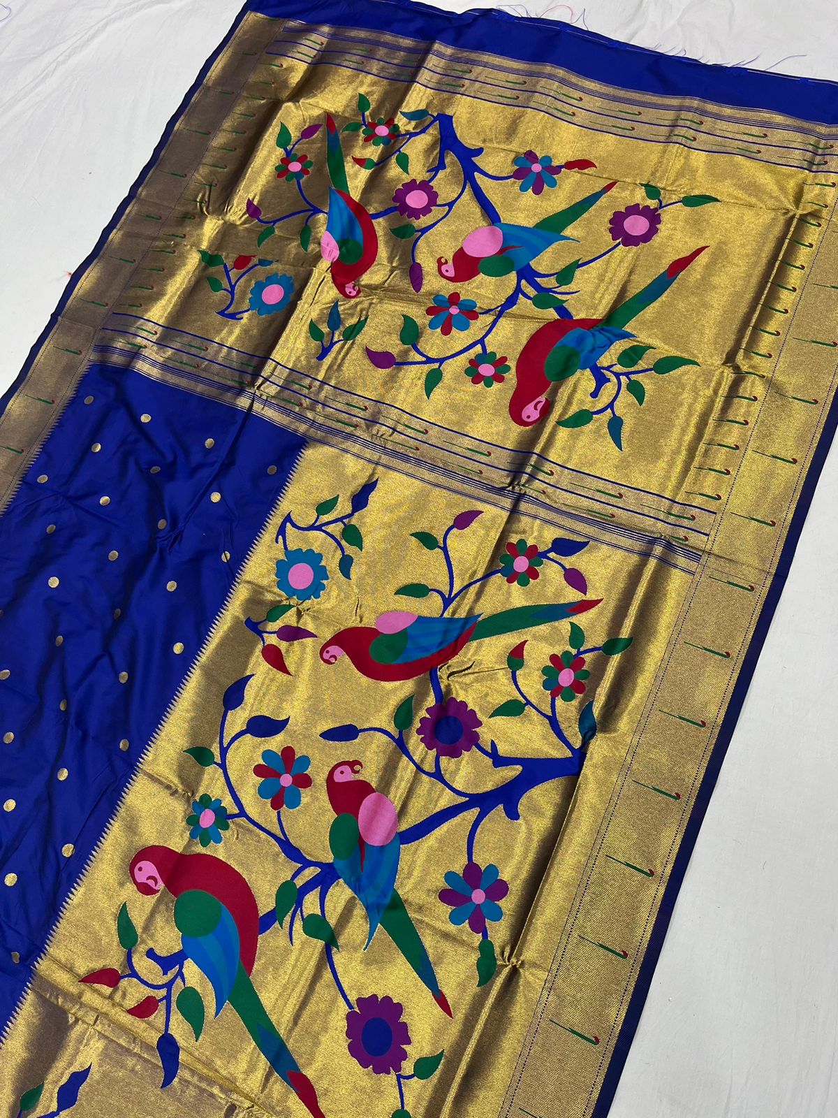 Half Allover Paithani