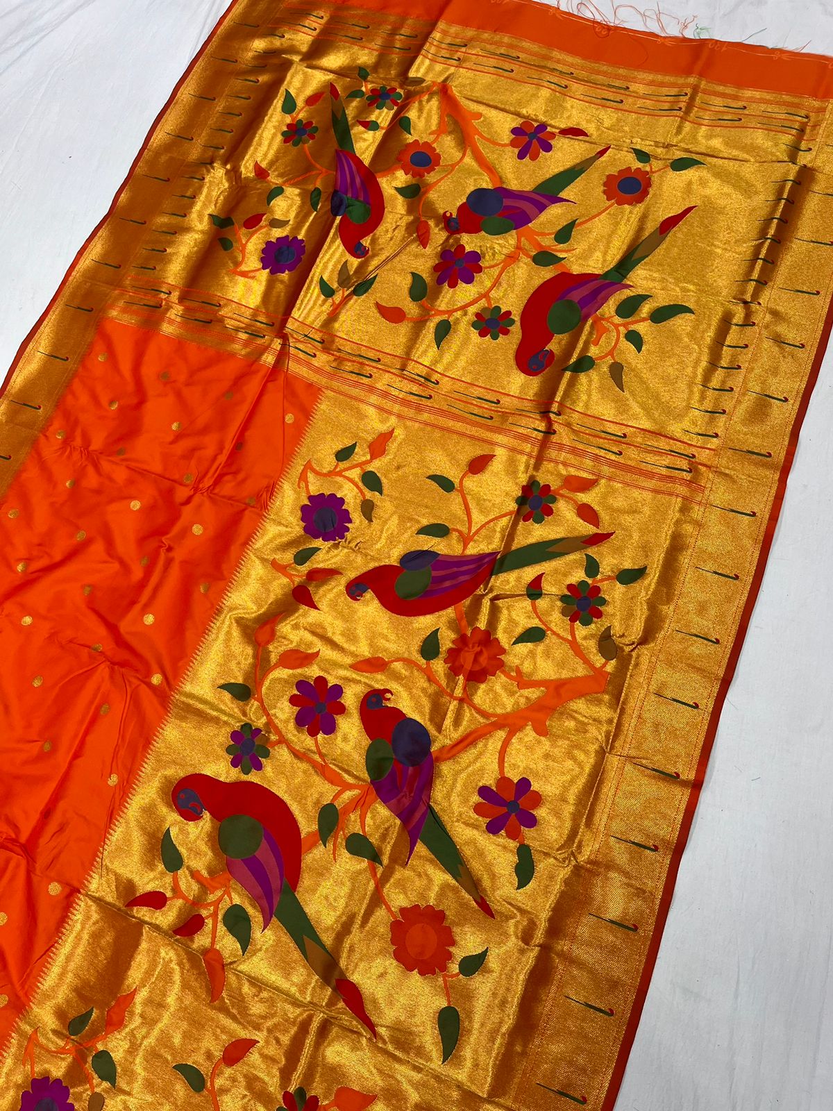 Half Allover Paithani