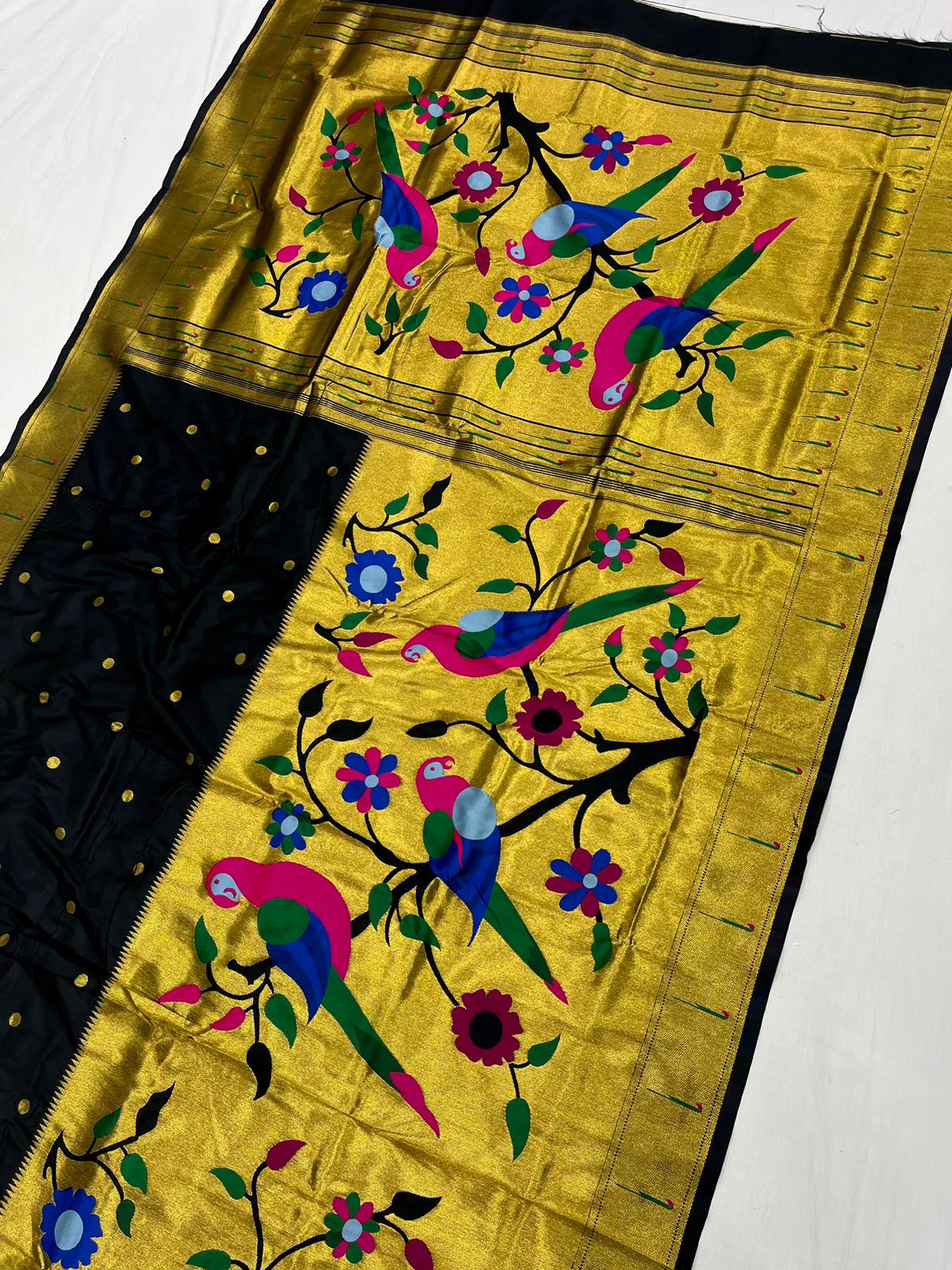 Half Allover Paithani