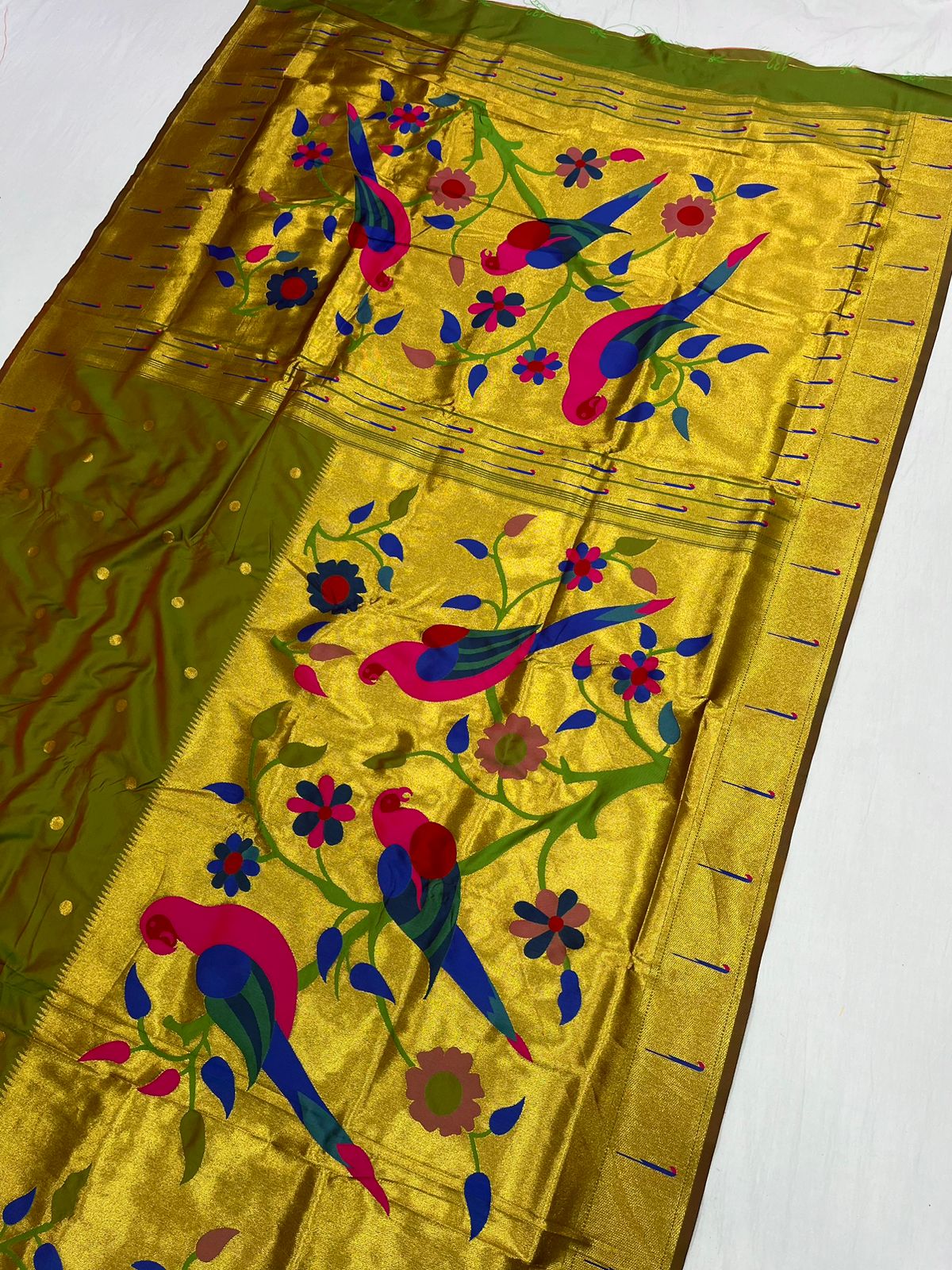 Half Allover Paithani