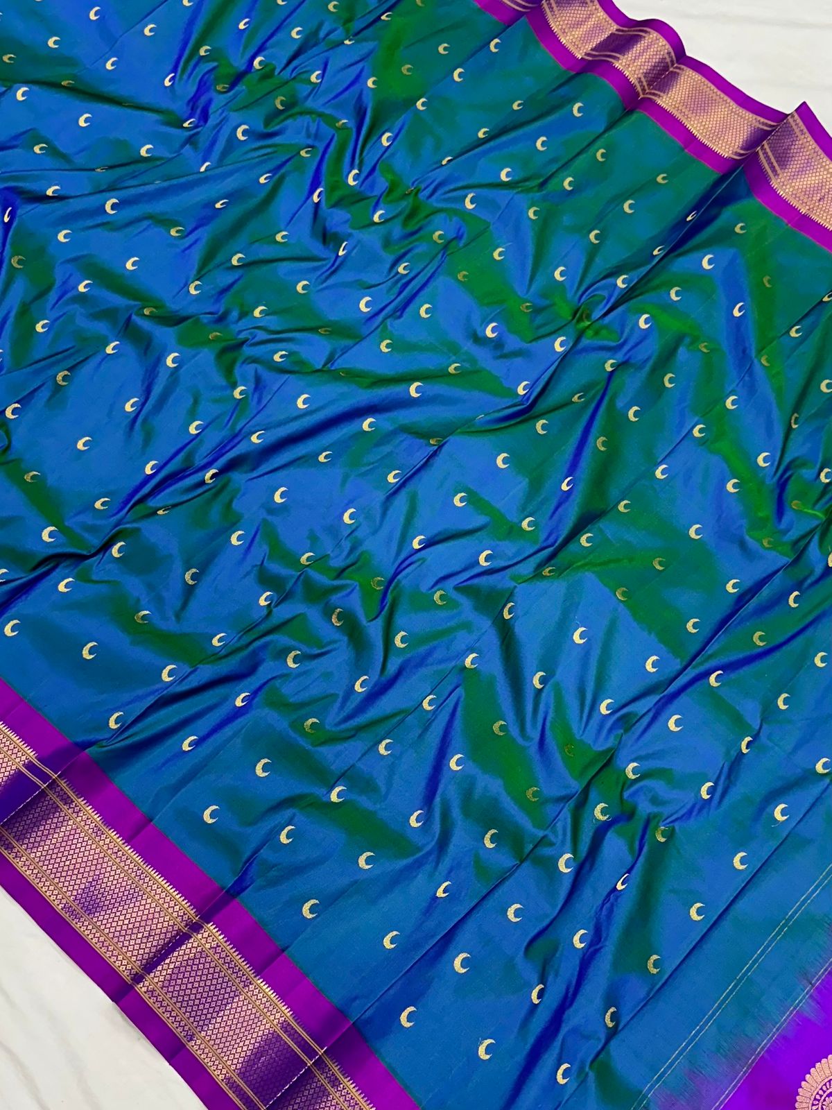 Handloom Kalanjali Maharani Paithani Saree
