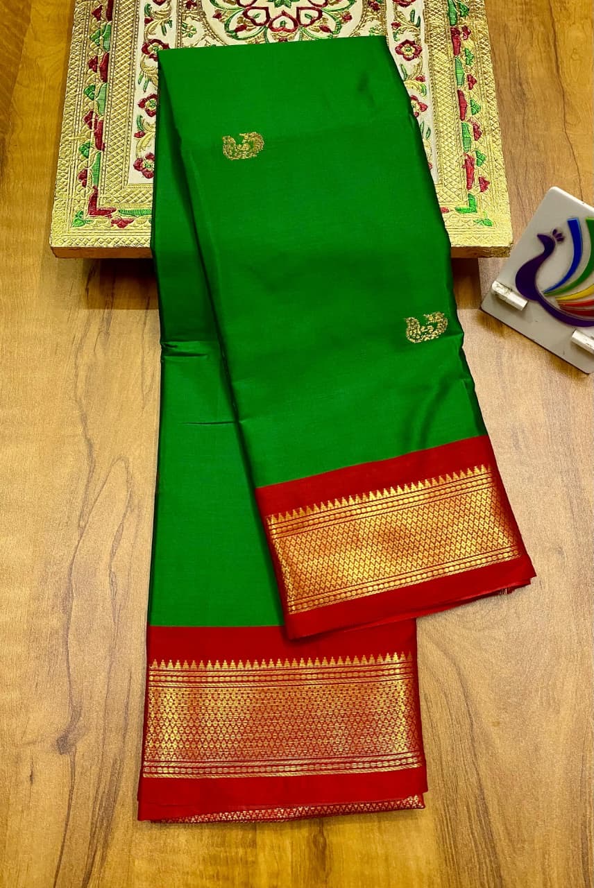 Mor paithani saree