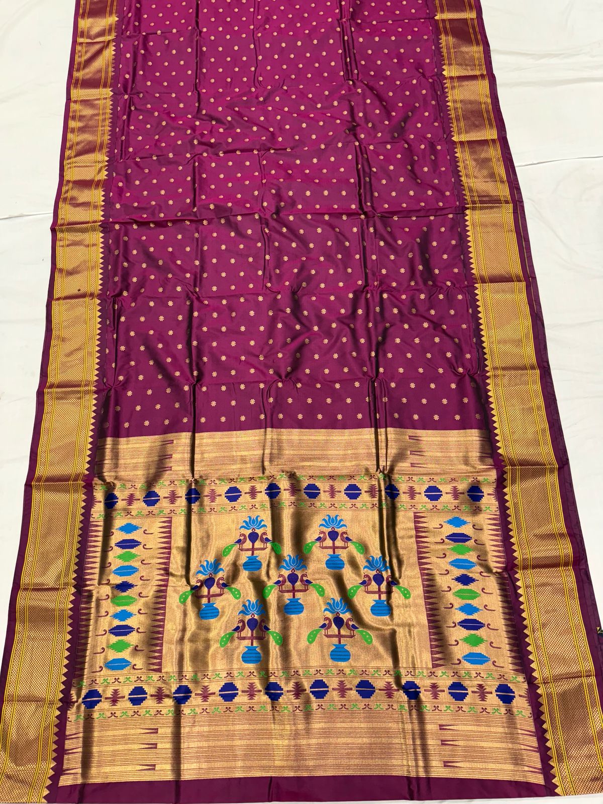Premium Kalanjali Paithani Saree