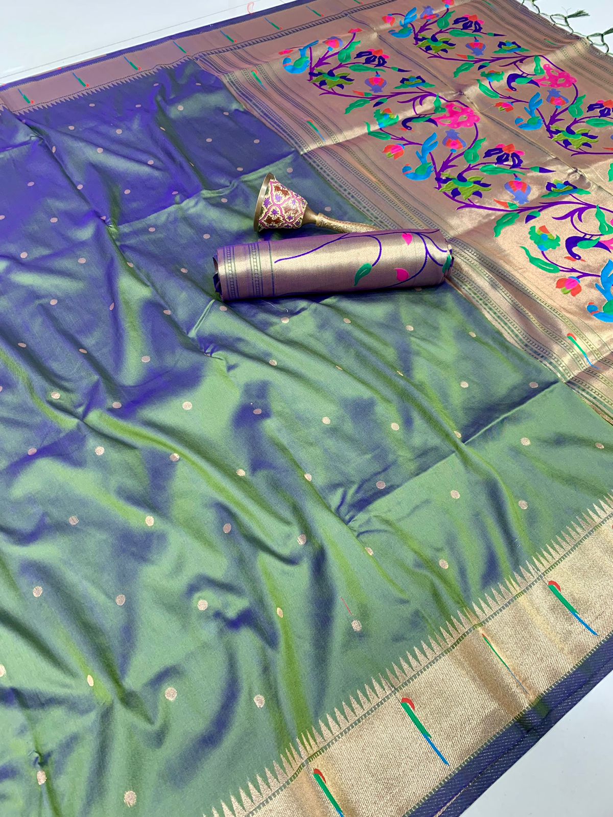 Ashwini paithani saree