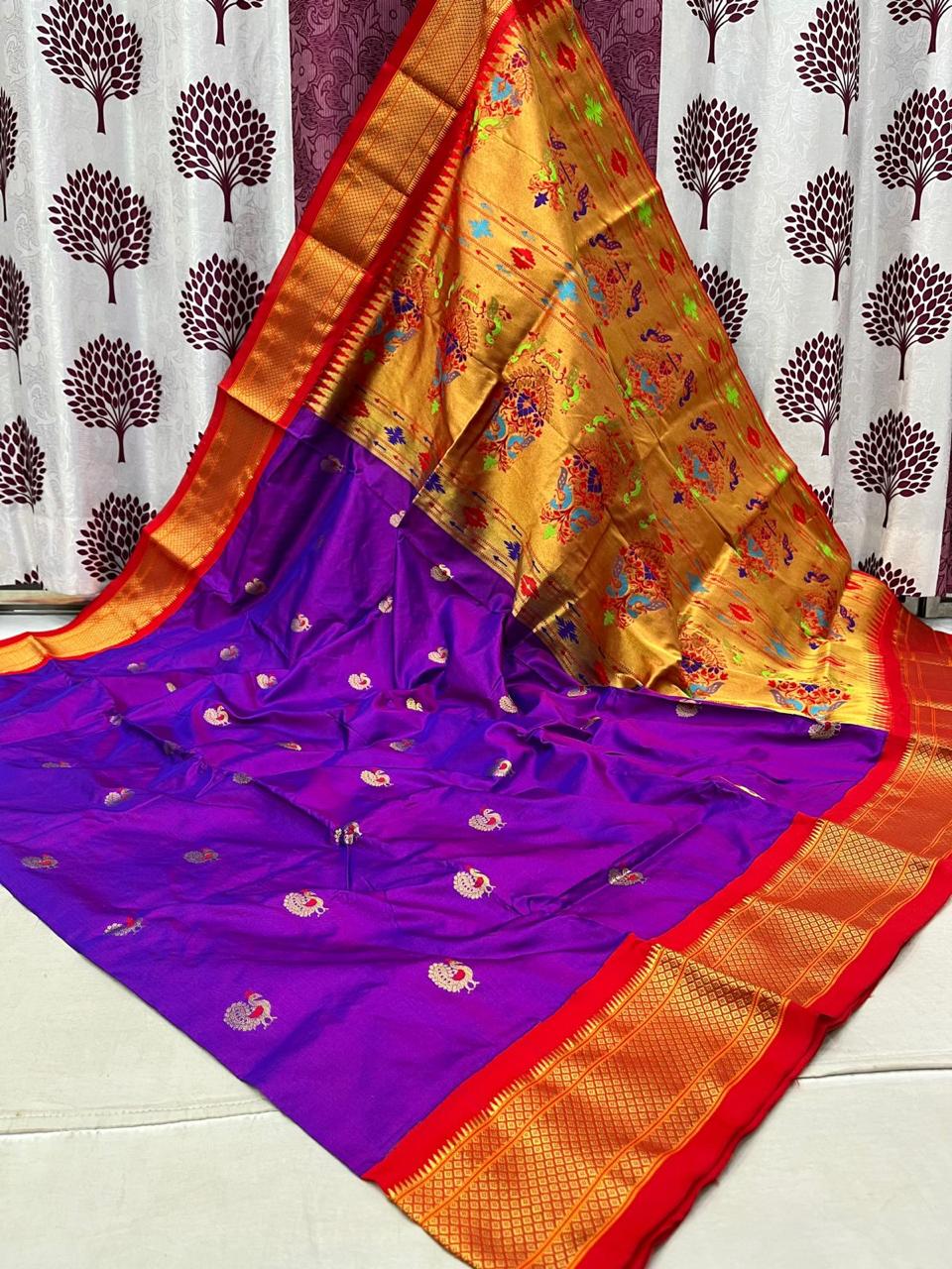 Kadiyal Border Paithani