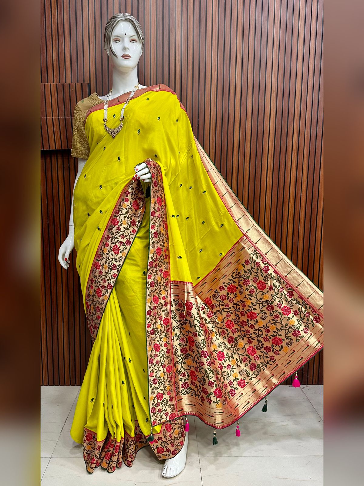 Designer Paithani Saree