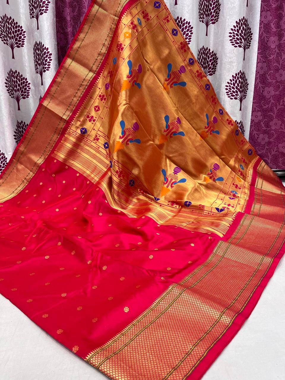 Semi Kalanjali Paithani Saree