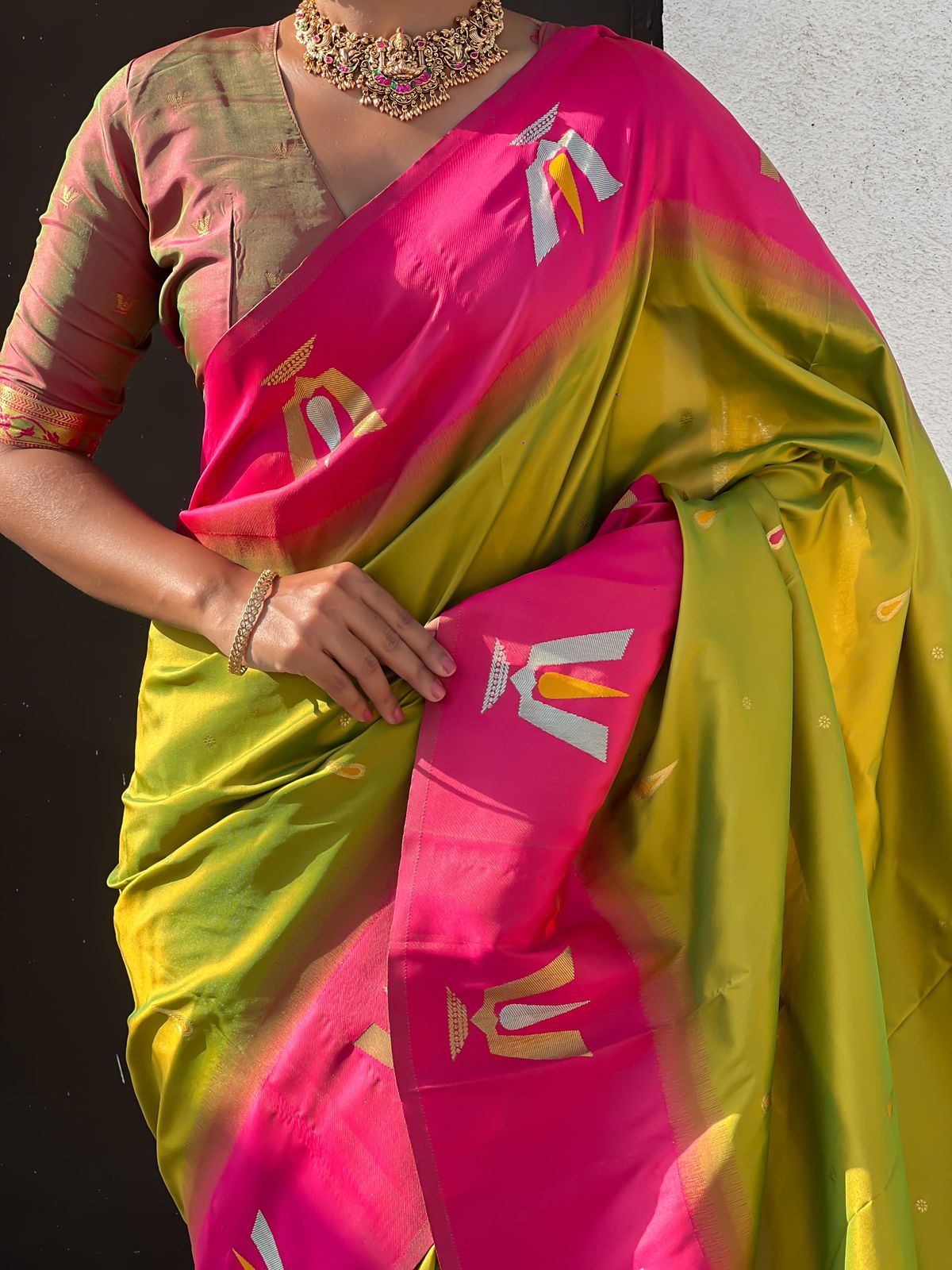 Tilak Paithani Saree