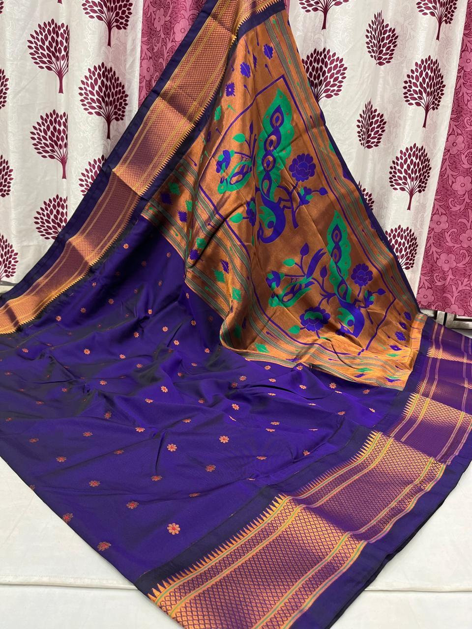 Hamza Paithani Saree