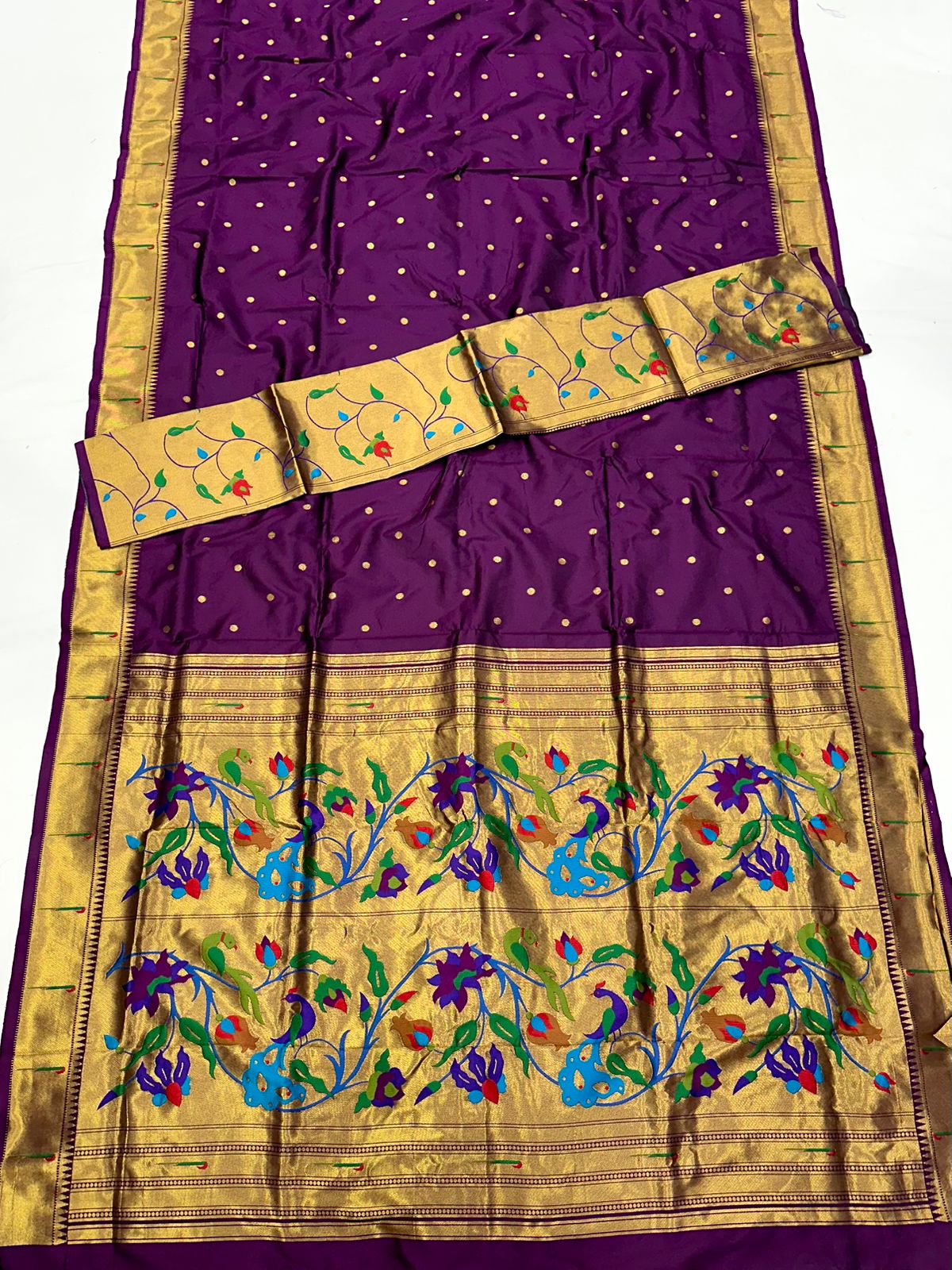 Premium Muniya Paithani Saree