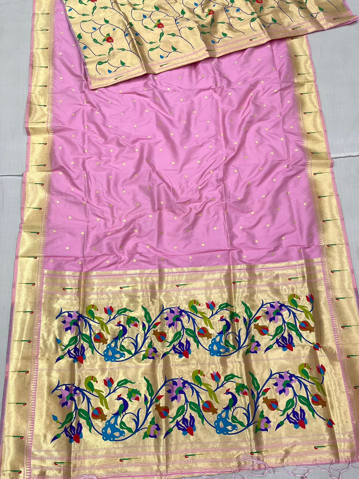Premium Muniya Paithani Saree