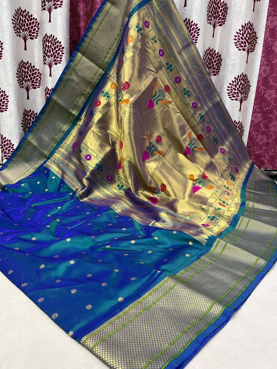 Semi Kalanjali Paithani Saree