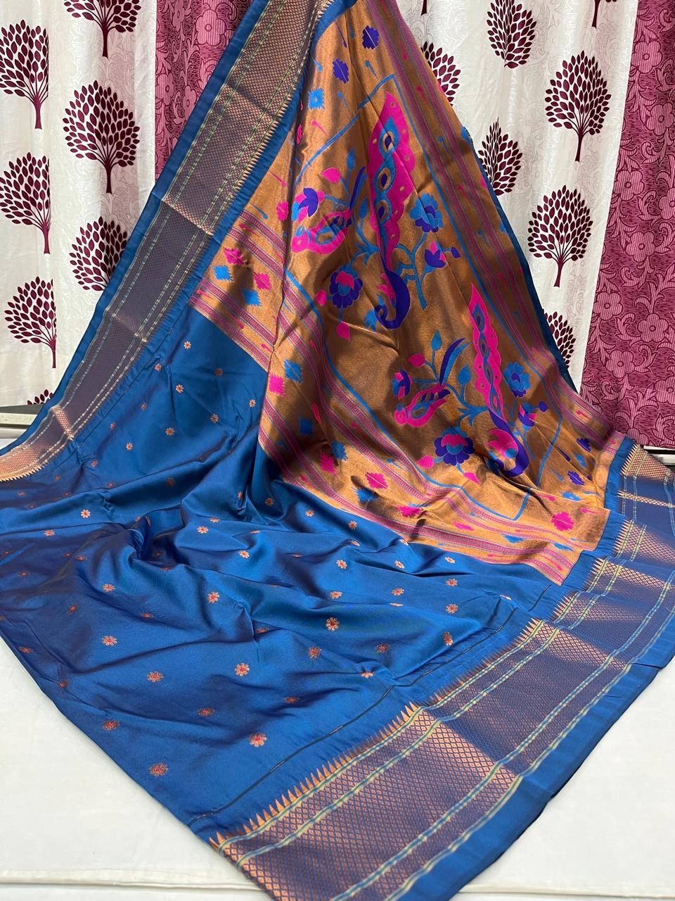 Hamza Paithani Saree