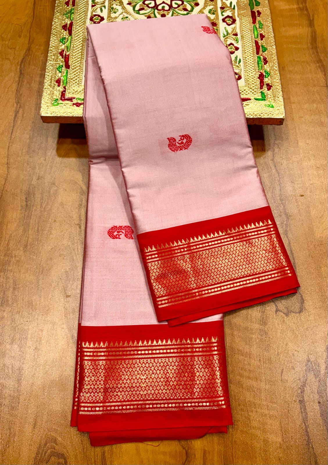 Mor paithani saree