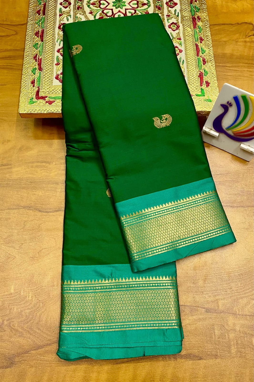 Mor paithani saree