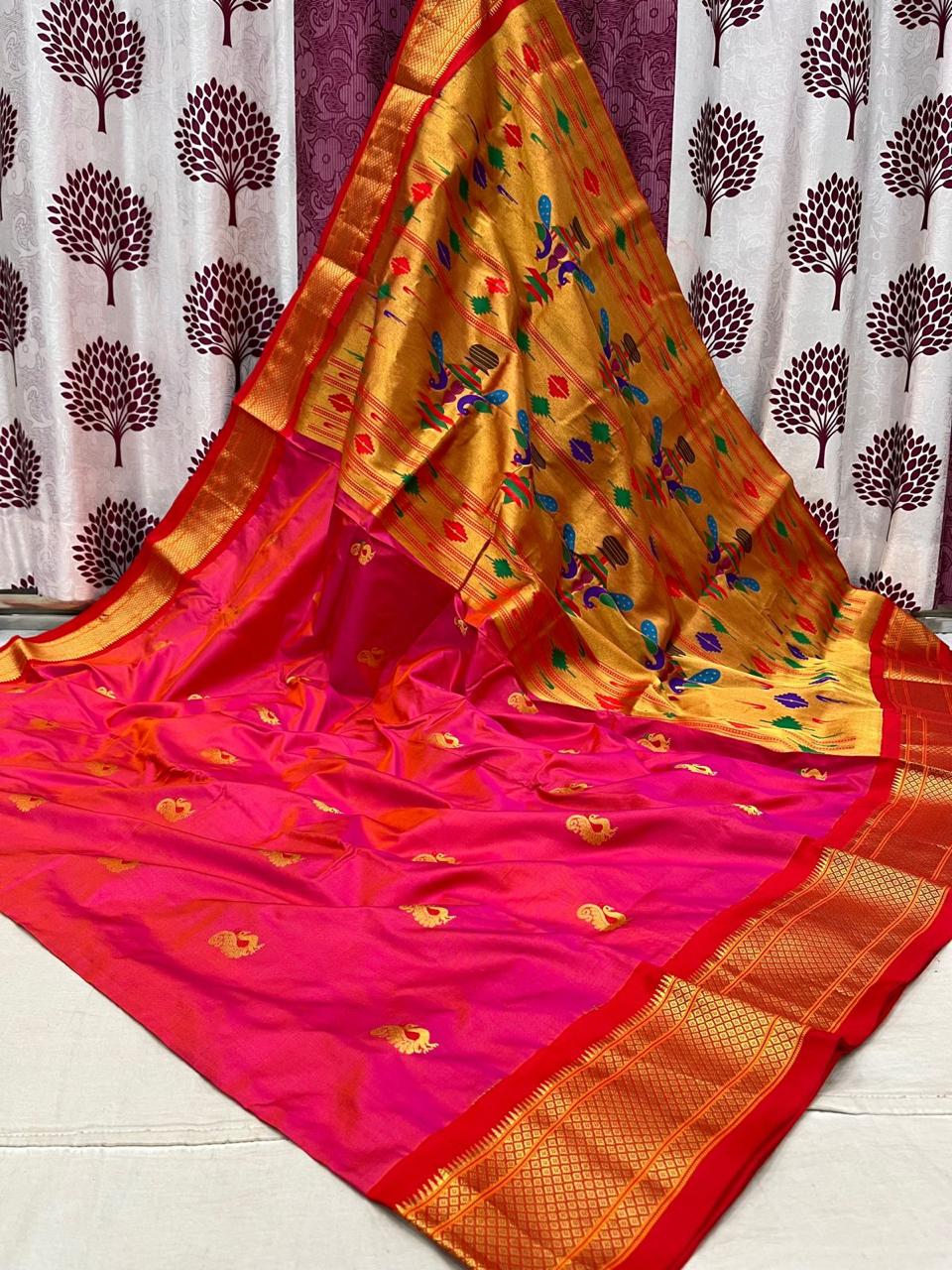 Kadiyal Border Paithani