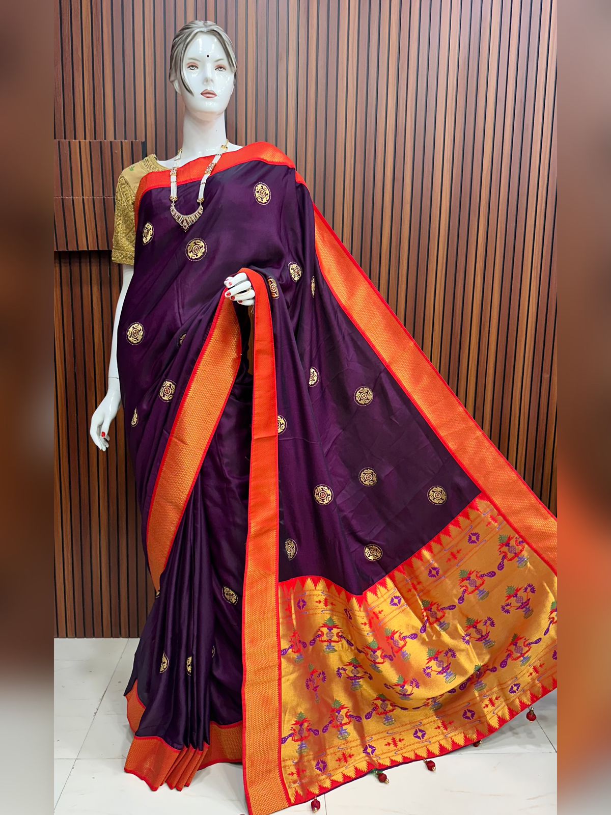 Designer Paithani Saree