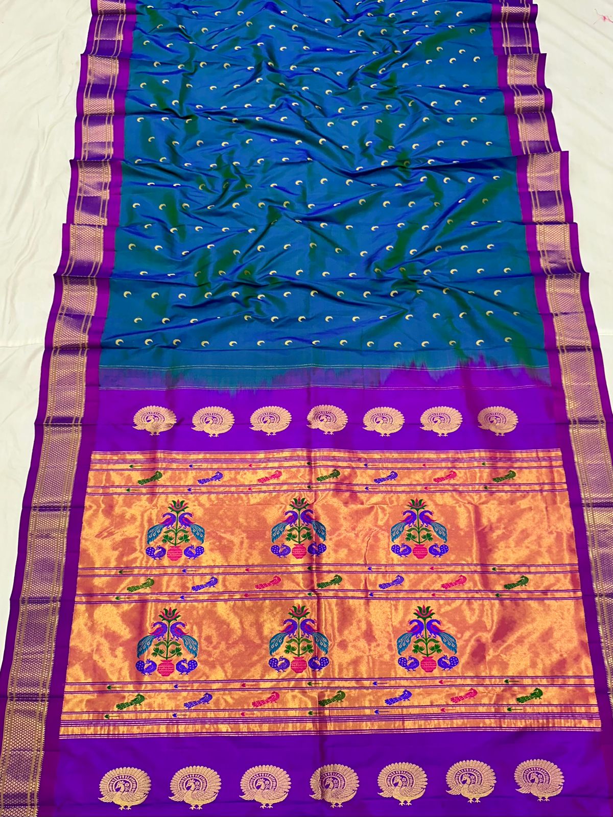 Handloom Kalanjali Maharani Paithani Saree