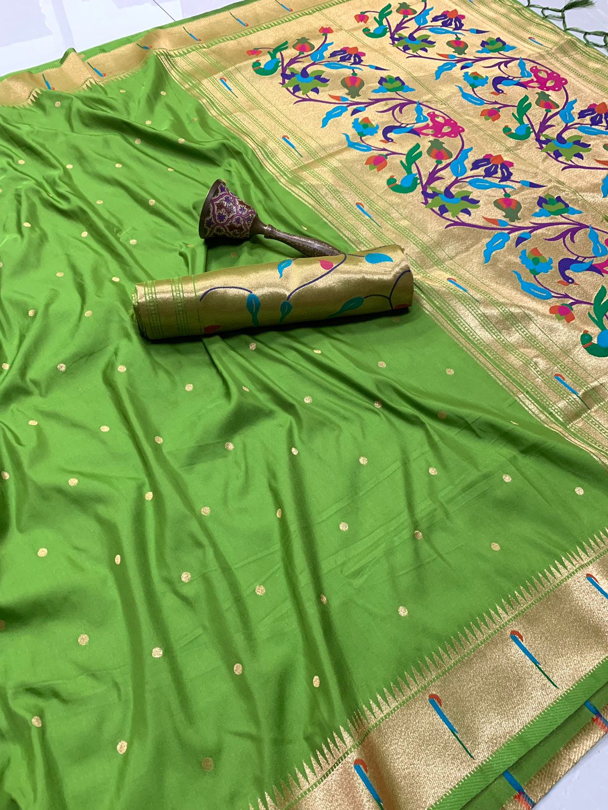 Ashwini paithani saree