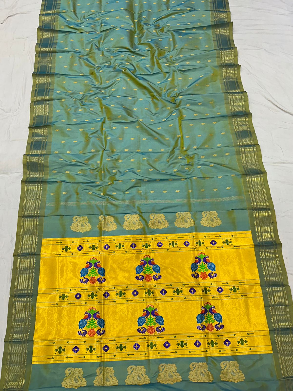 Handloom Kalanjali Maharani Paithani Saree