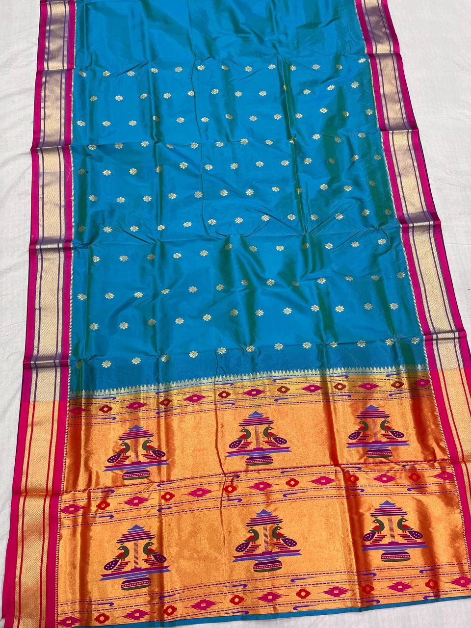 Nauvari Paithani Saree ( 9 yard )